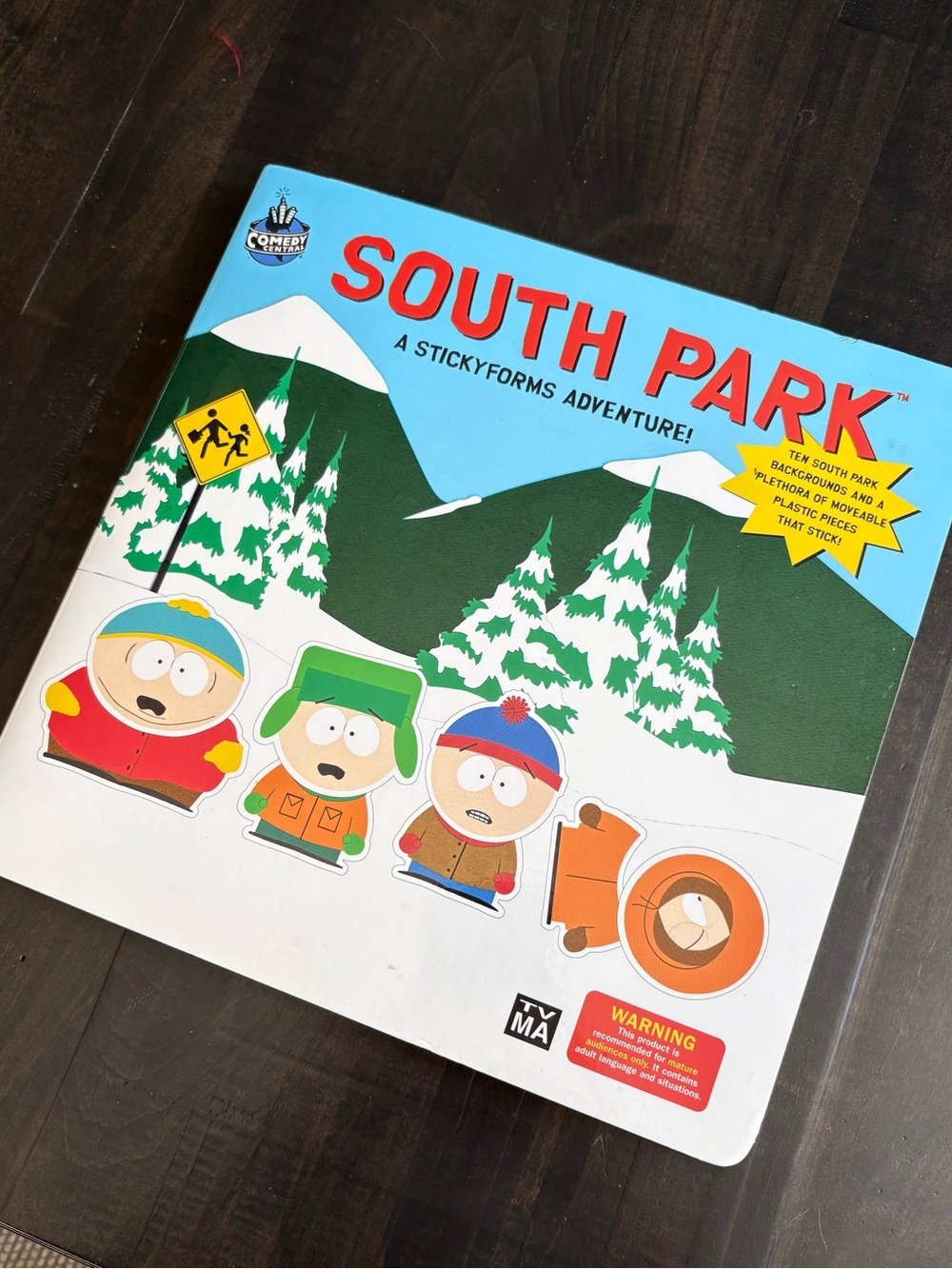 South Park Kids StickyForms Adventure Hardcover Book